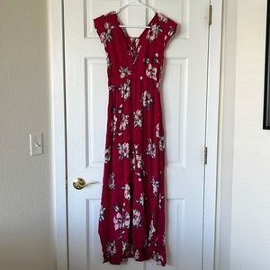 Billabong floral maxi dress